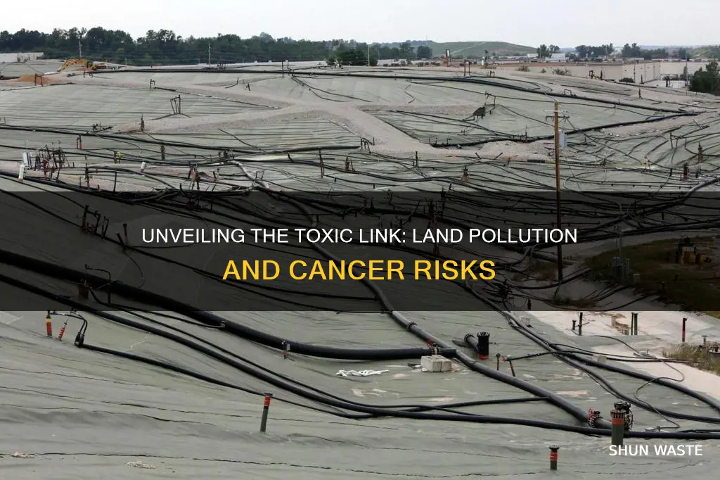 how does land pollution cause cancer