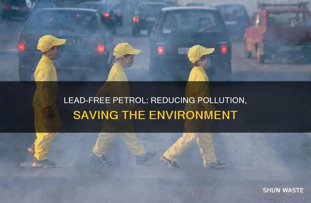 how does lead free petrol reduce pollution