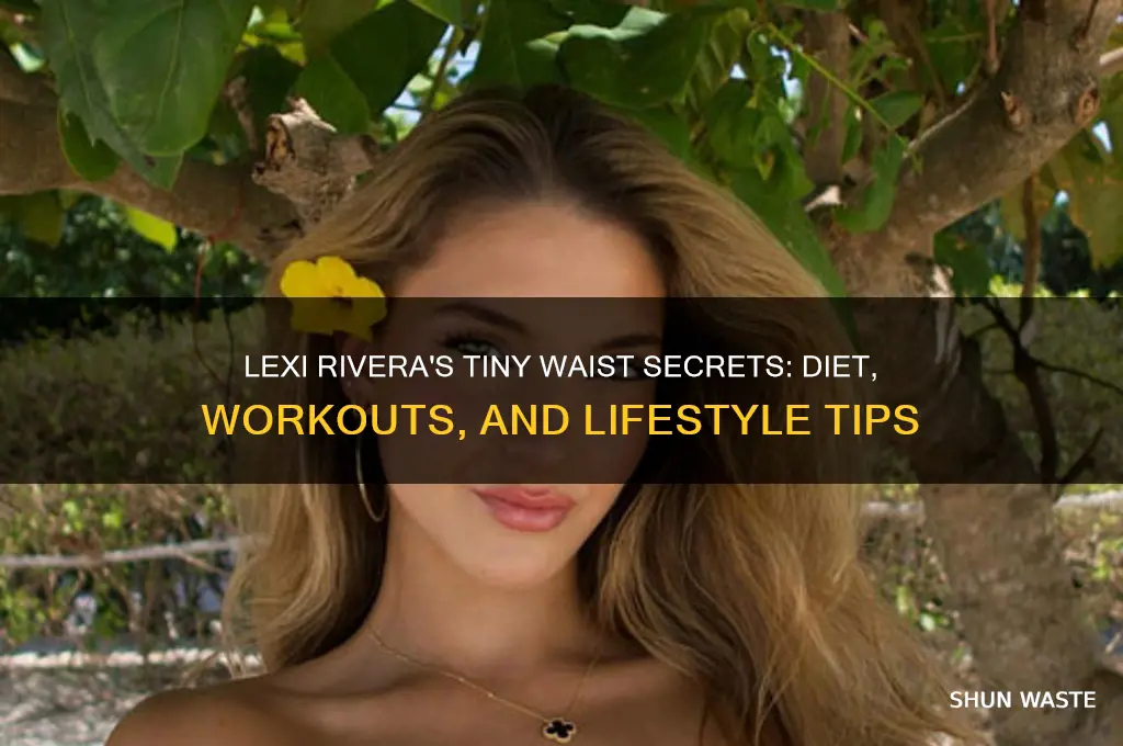 how does lexi rivera have such a thin waste