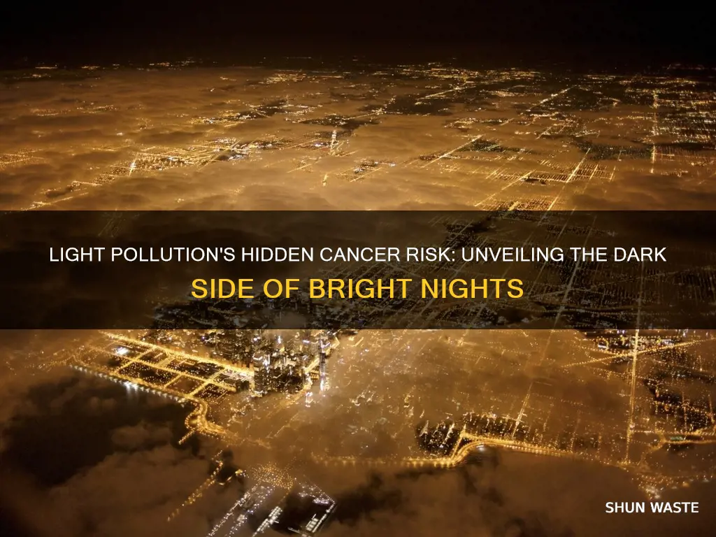 how does light pollution cause cancer