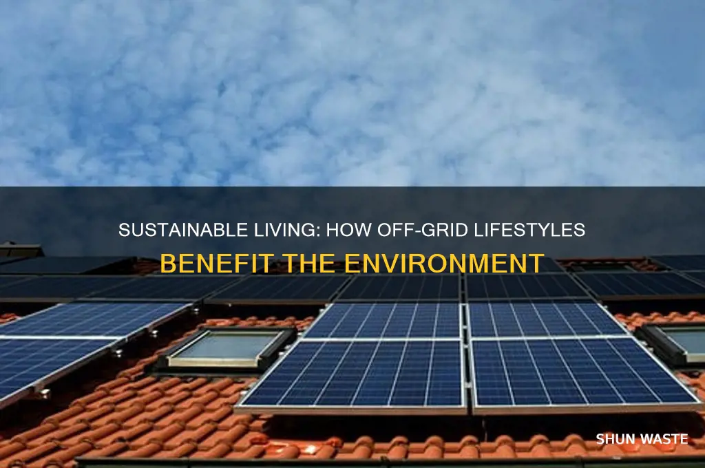 how does living off the grid help the environment