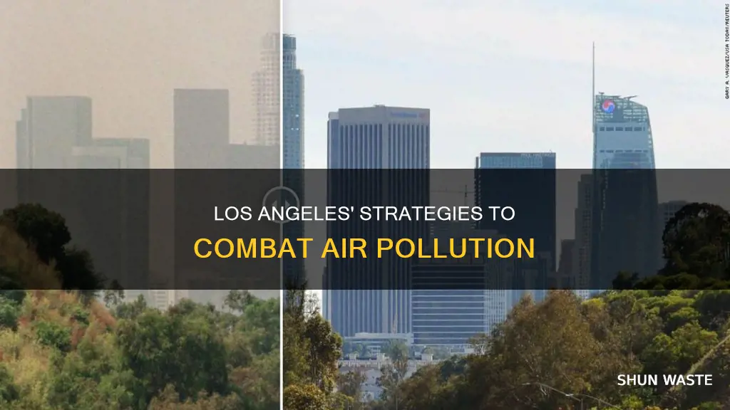 how does los angeles reduce air pollution