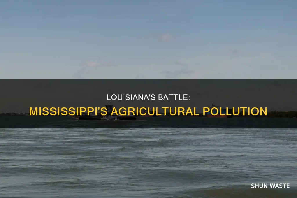 how does louisiana deal with mississippi agriculture pollution