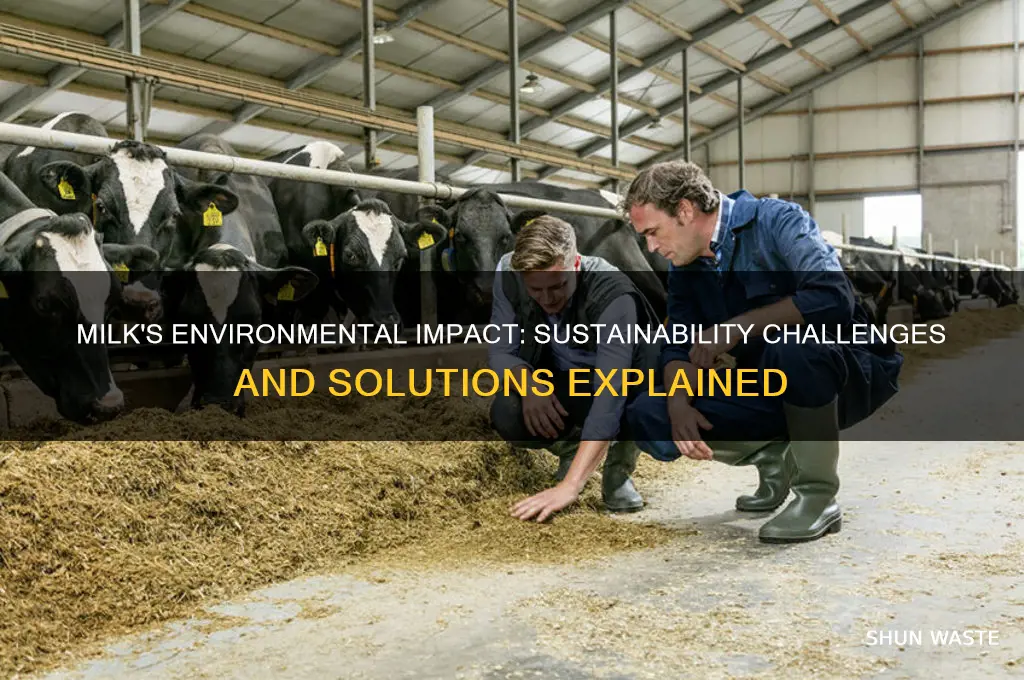 how does milk affect the environment