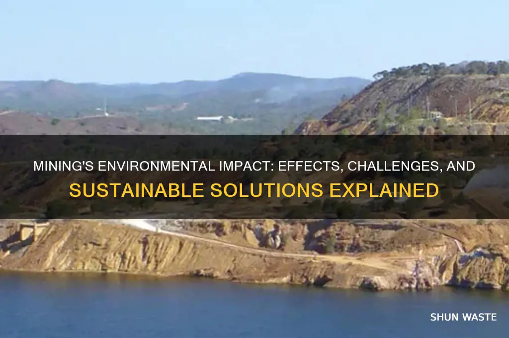 how does mining impact the environment brainly