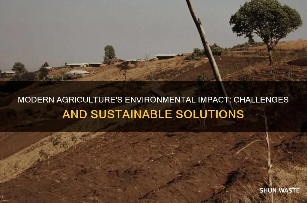 how does modern agriculture affect the environment