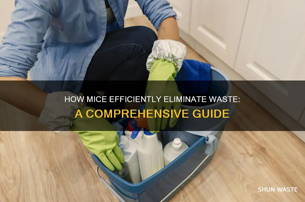 how does mouse get rid of waste