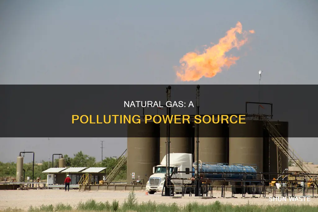how does natural gas pollute