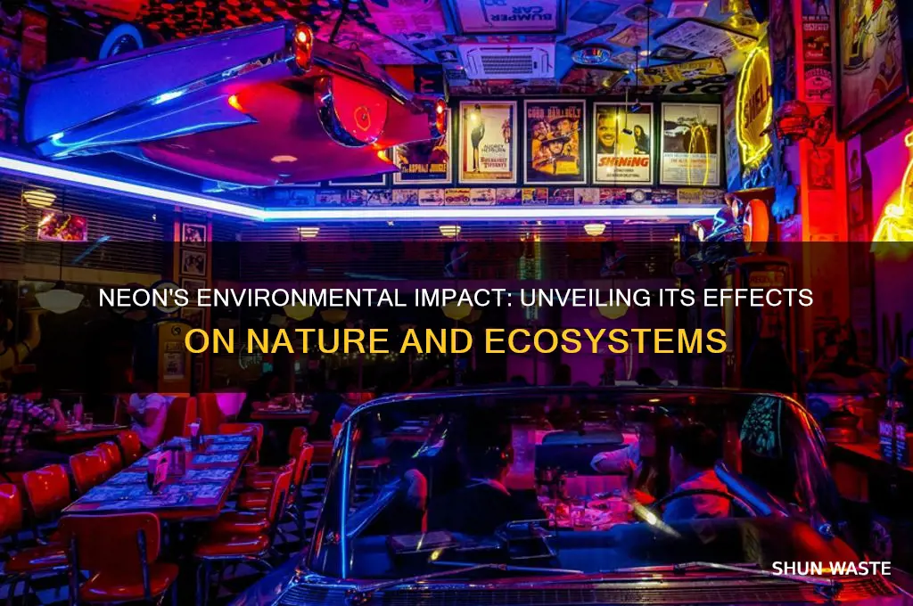 how does neon affect the environment