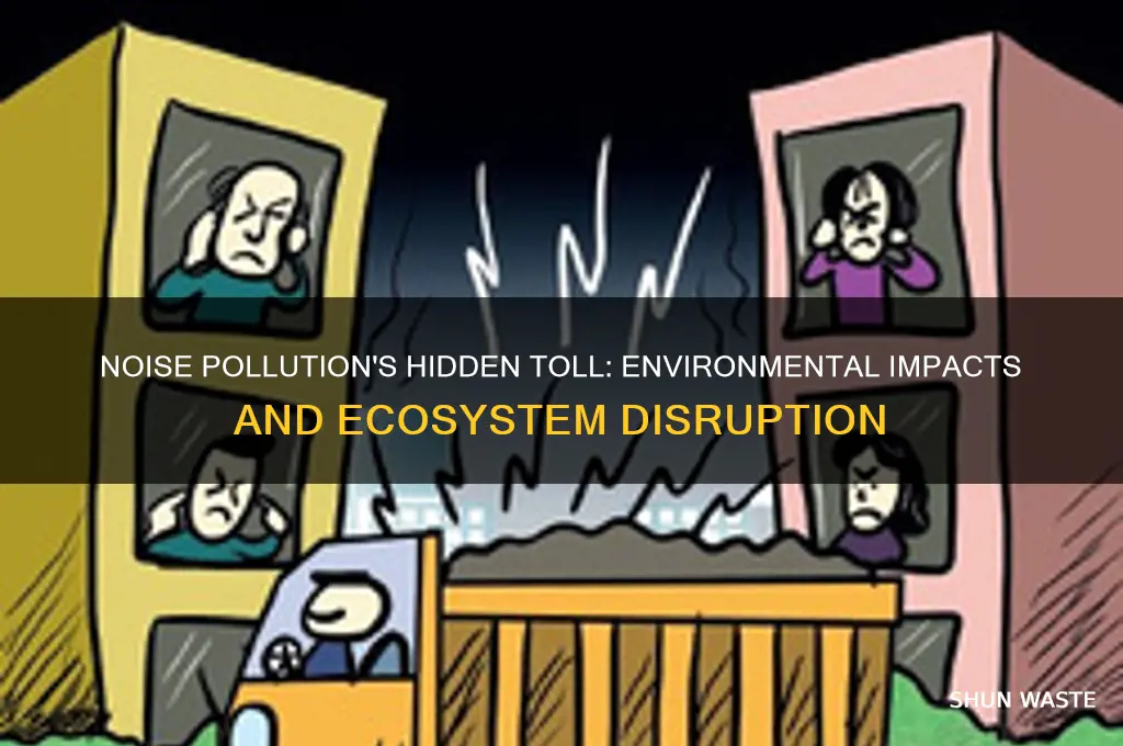 how does noise pollution impact the environment