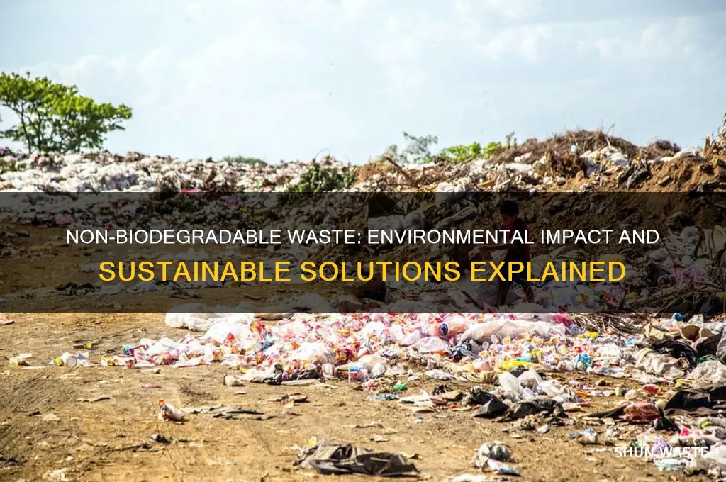how does non biodegradable affect the environment