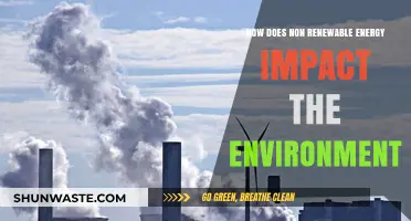 Non-Renewable Energy's Environmental Impact: Consequences and Sustainable Alternatives