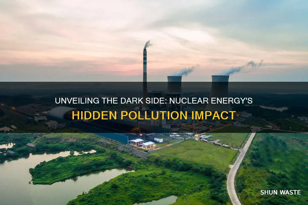 how does nuclear energy cause pollution