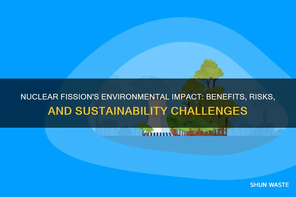 how does nuclear fission impact our environment