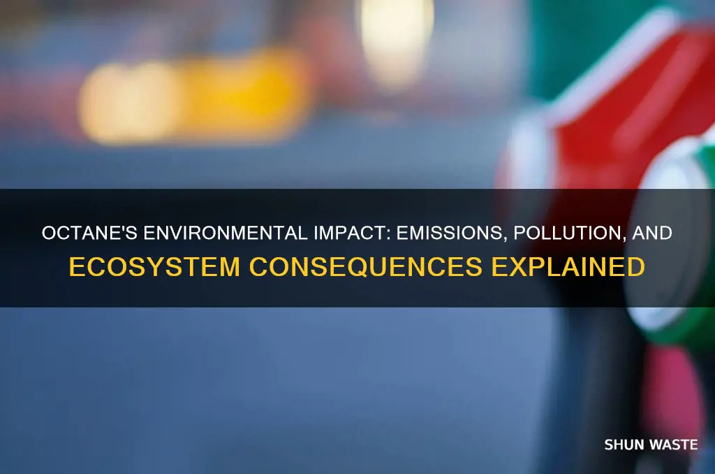 how does octane affect the environment