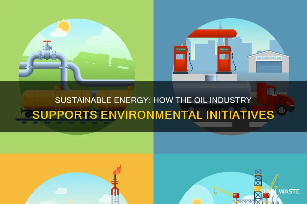 how does oil business help the environment