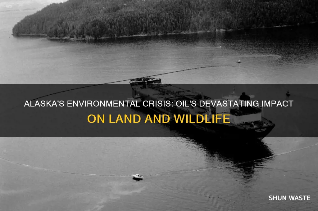 how does oil impact the environment in alaska