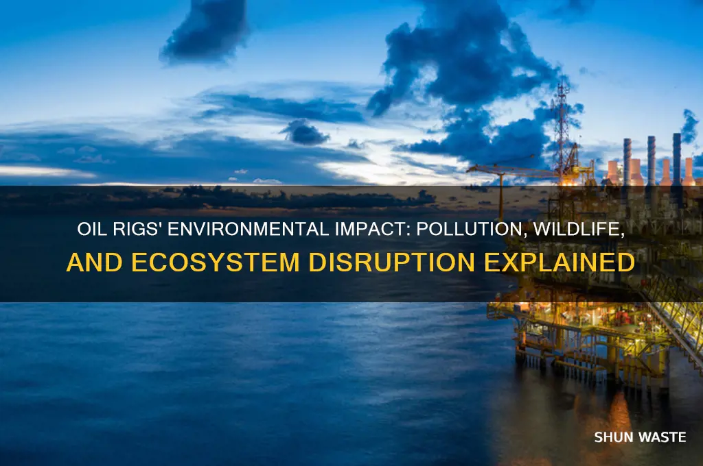how does oil rigs affect the environment