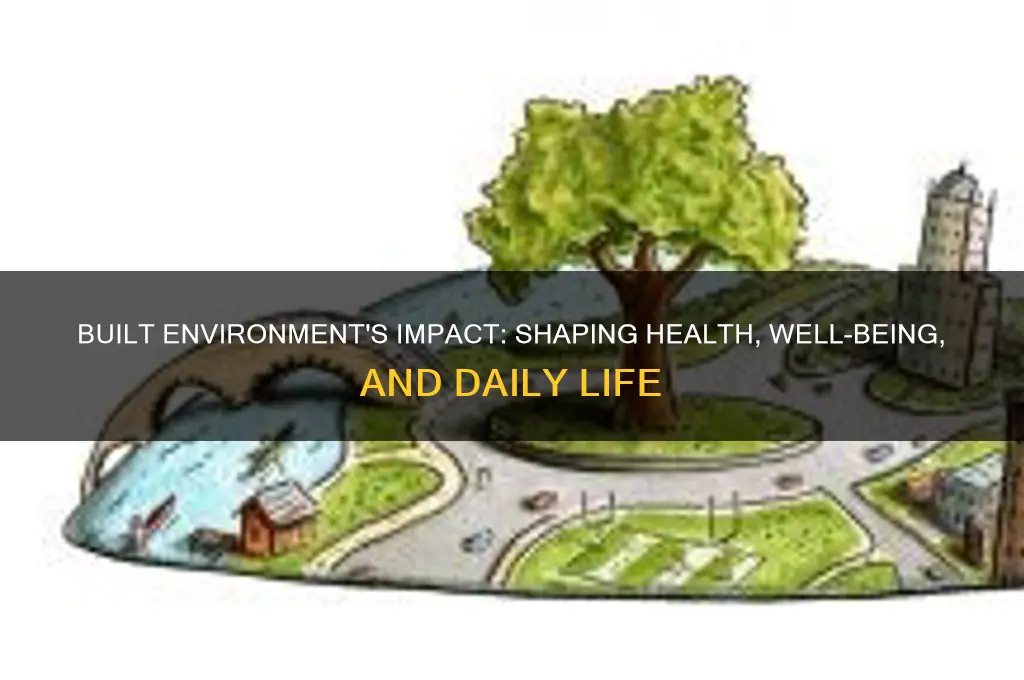 how does our built environment affect your health