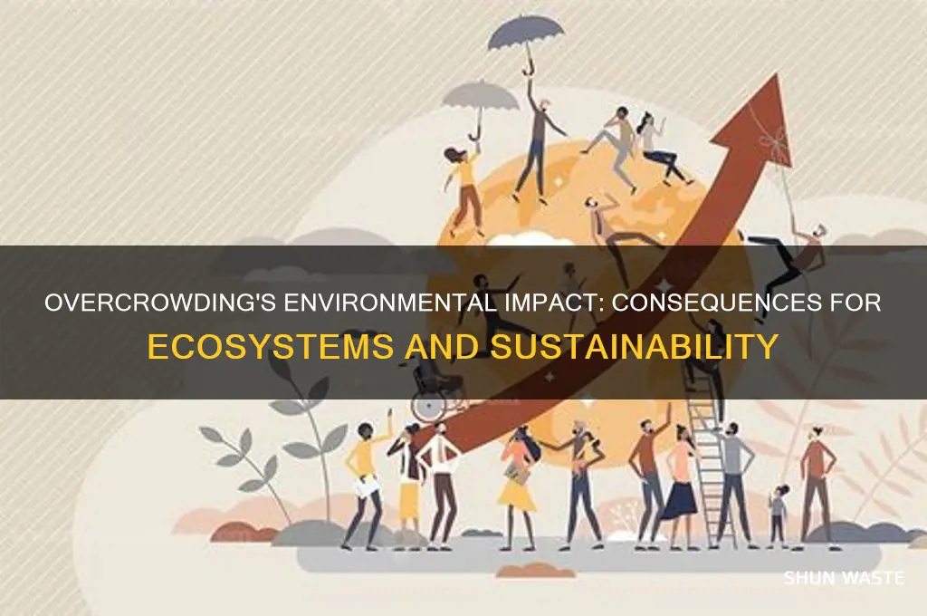 how does overcrowding affect the environment