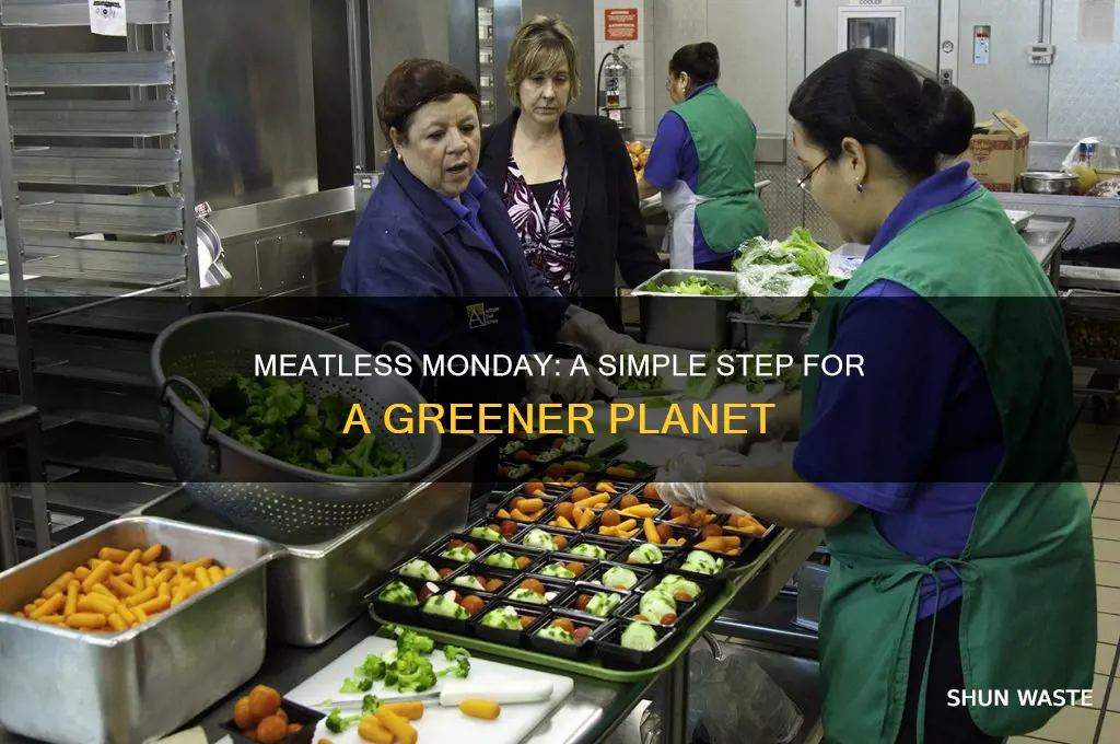 how does particpating in meatless monday help the environment