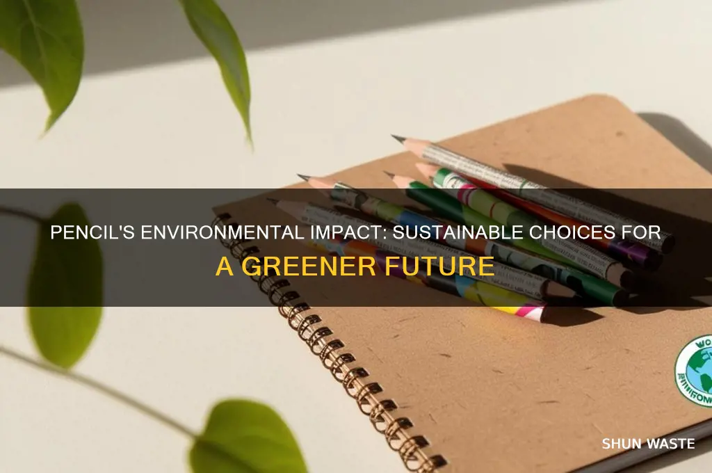how does pencil affect the environment