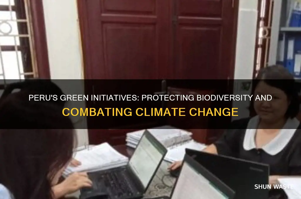 how does peru help the environment