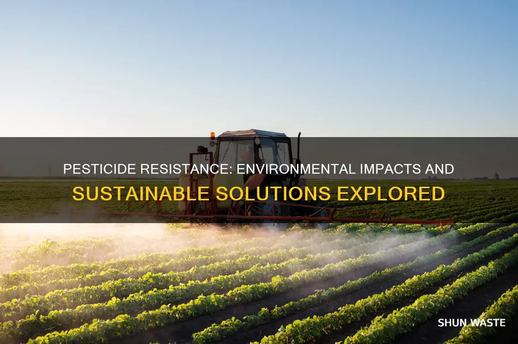 how does pesticide resistance affect the environment
