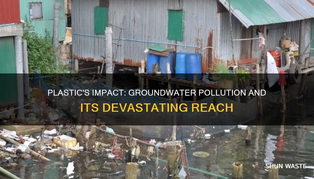 how does plastic affect the groundwater pollution