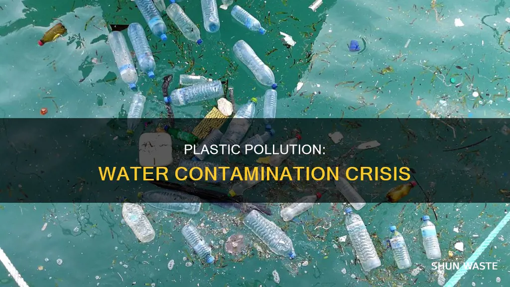 how does plastic pollute our water