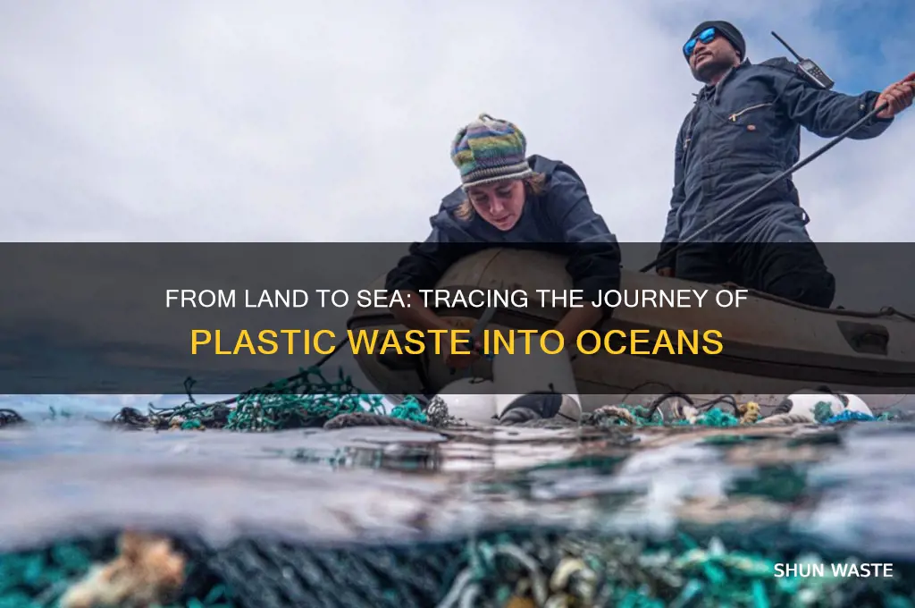 how does plastic waste end up in the ocean