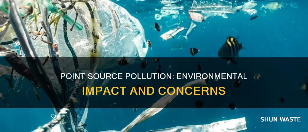 how does point source pollution affect the environment