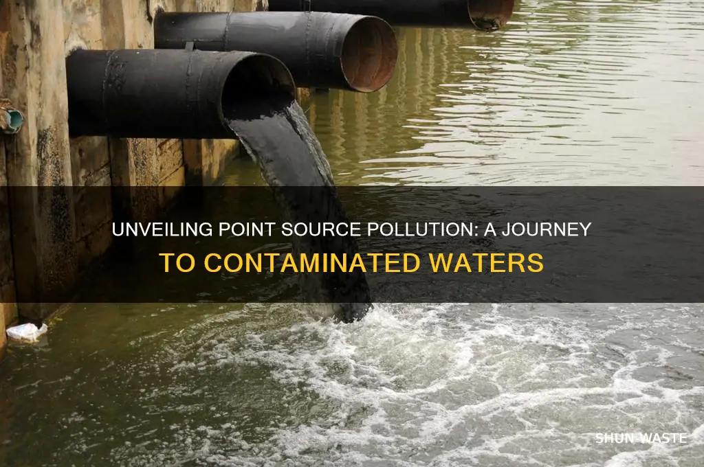 how does point source pollution get into our water