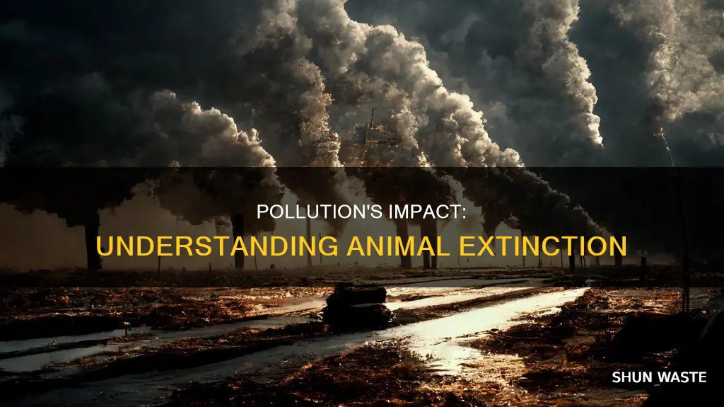 how does pollution affect animal extinction