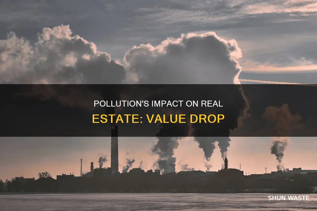 how does pollution affect real estate values