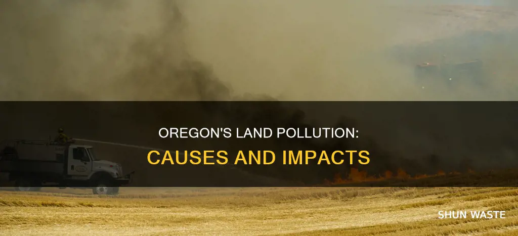 how does pollution affect the land in oregon