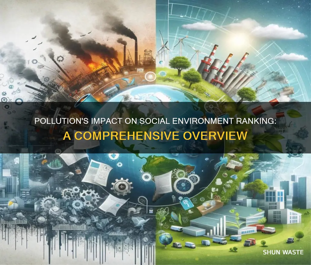 how does pollution affect the social environment ranking