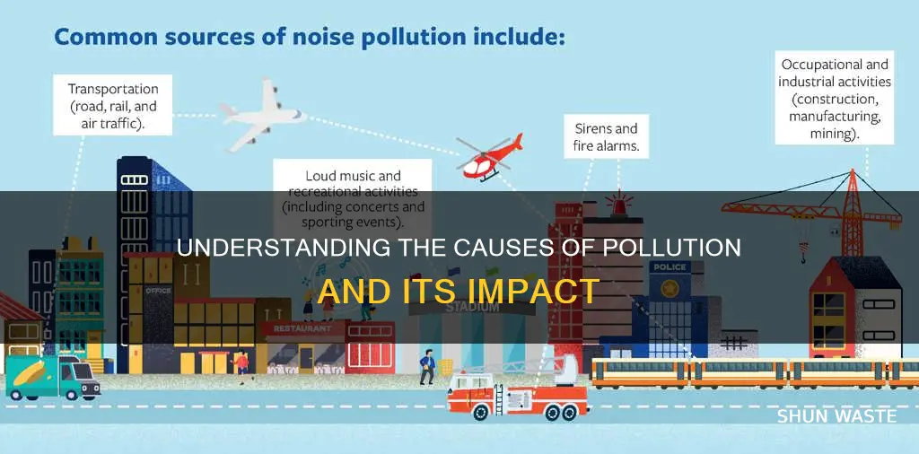 how does pollution happen