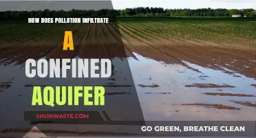 Understanding Pollution Infiltration in Confined Aquifers
