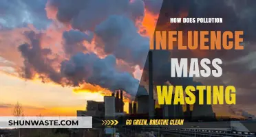 Pollution's Impact: Mass Wasting and Environmental Devastation