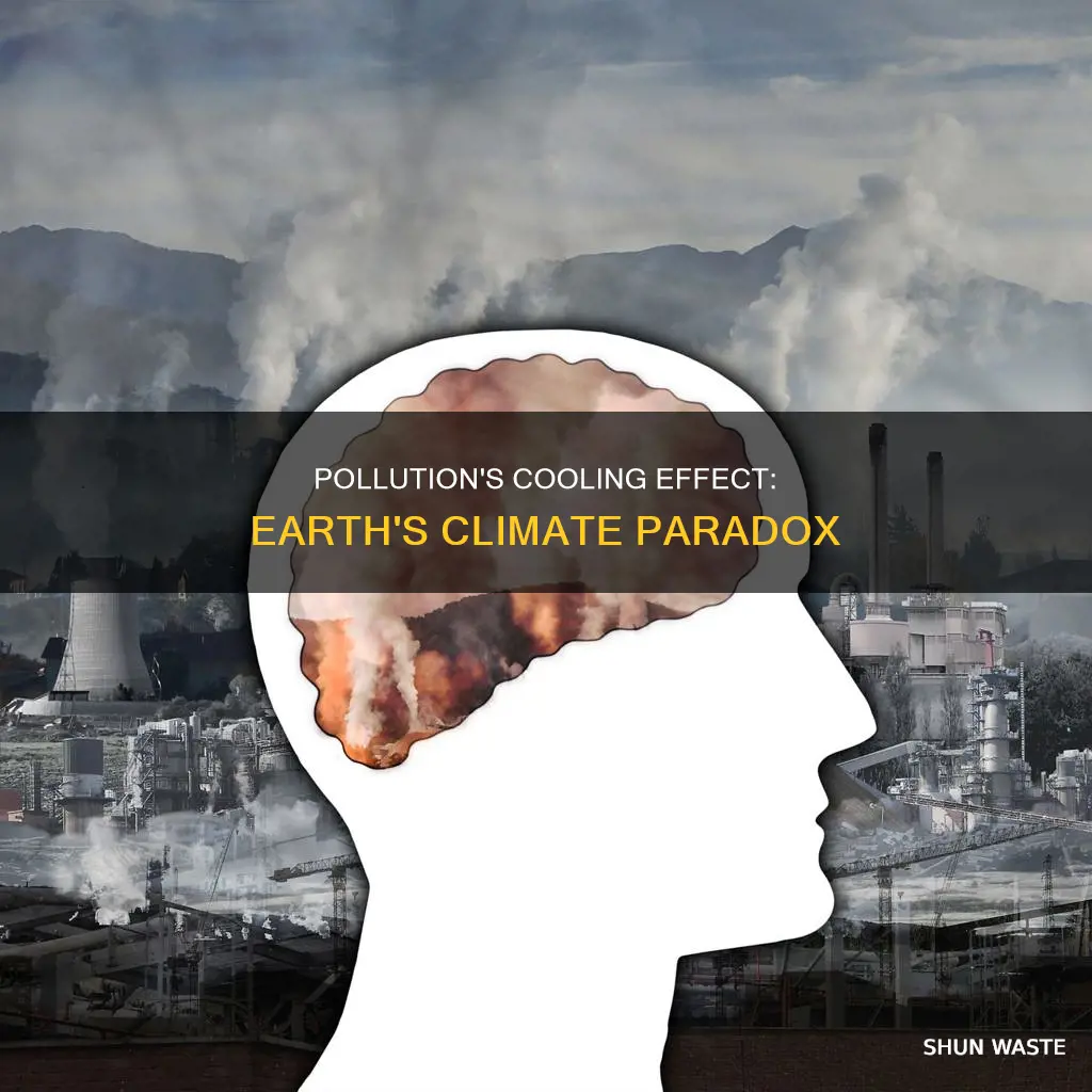 how does pollution make the earth cooler