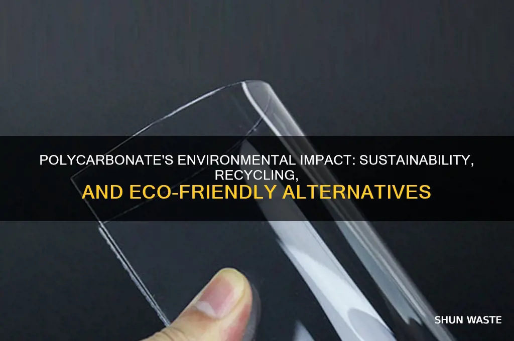 how does polycarbonate affect the environment