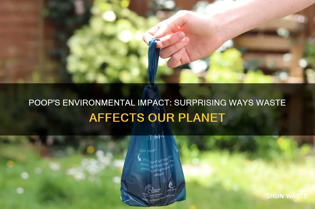 how does poop affect the environment