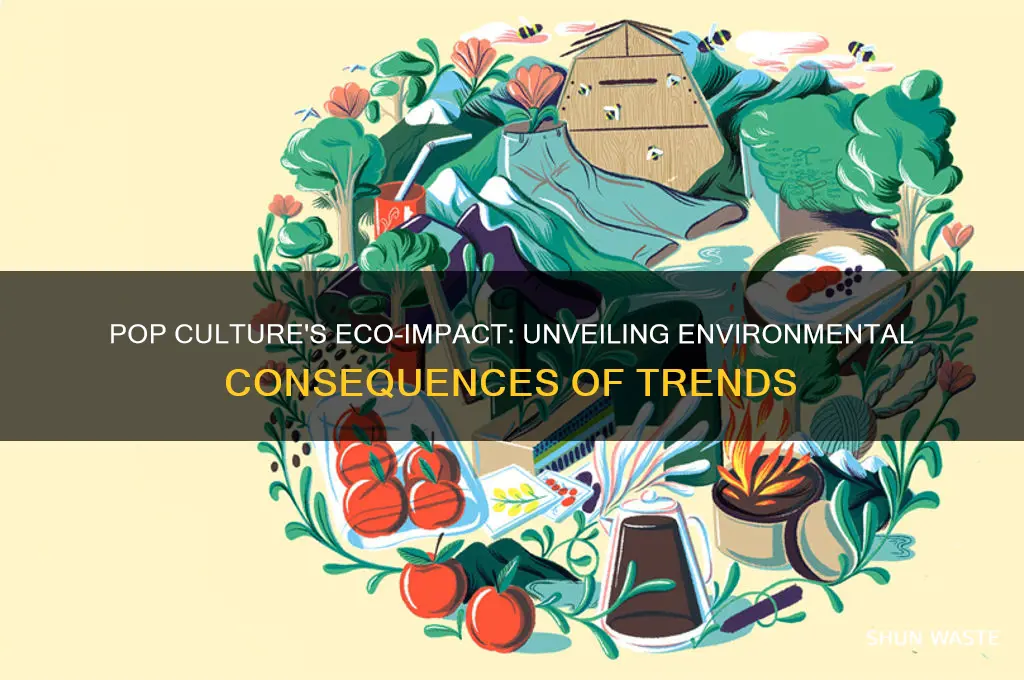 how does popular culture affect the environment