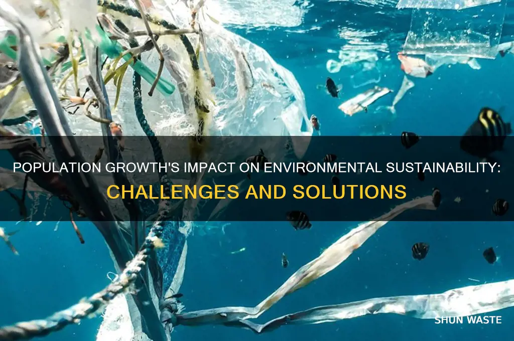 how does population growth affect the environment sustainability