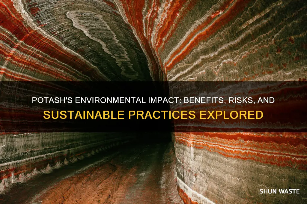 how does potash affect the environment