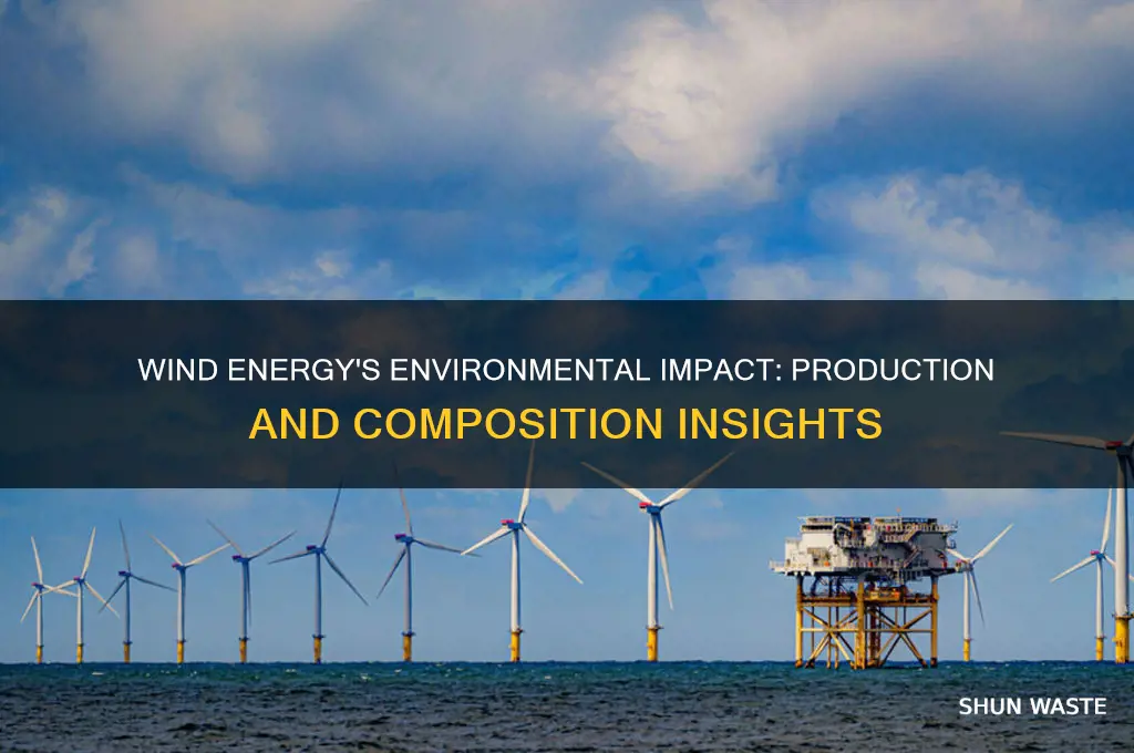 how does production and composition affect the environment with wind
