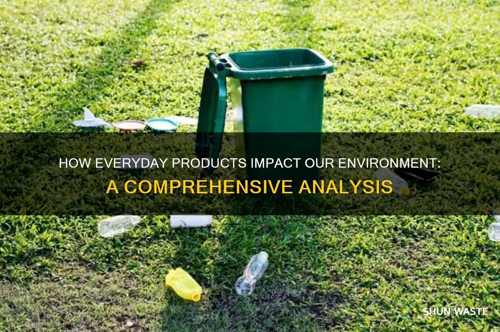 how does products affect the environment