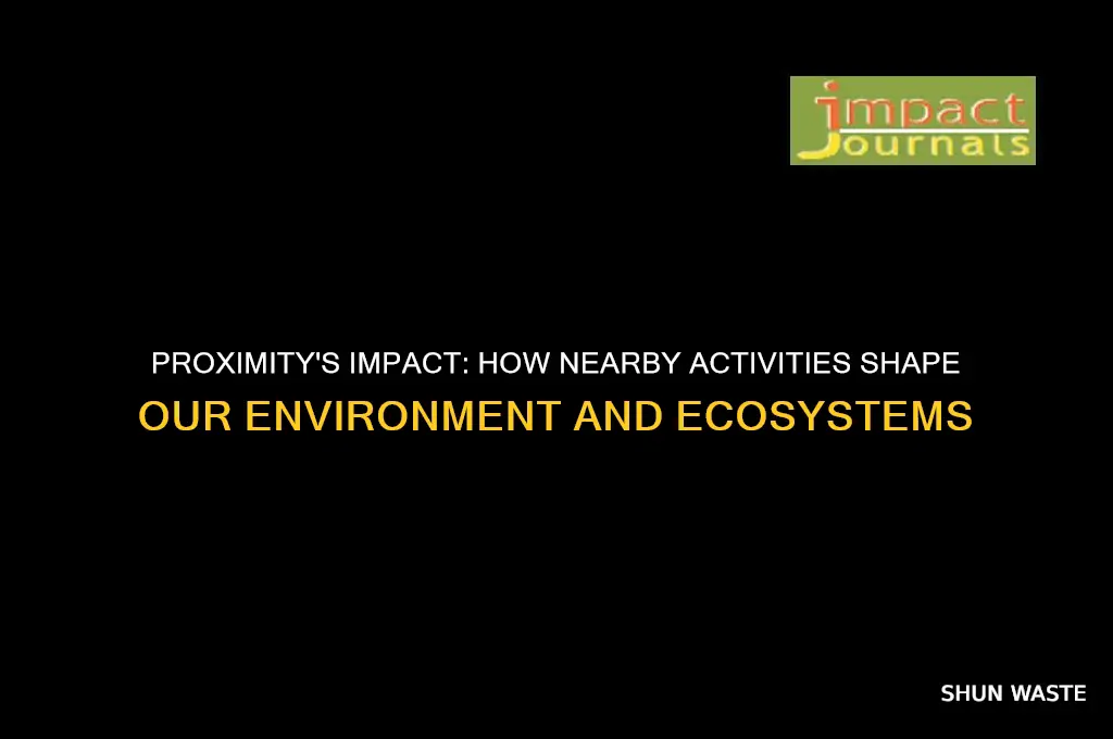 how does proximity affect the environment
