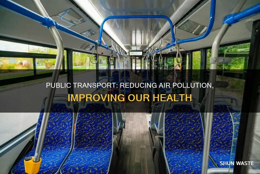 how does public transport reduce air pollution